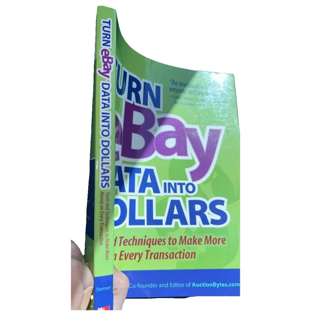 Turn eBay Data into Dollars by Ina Steiner Paperback